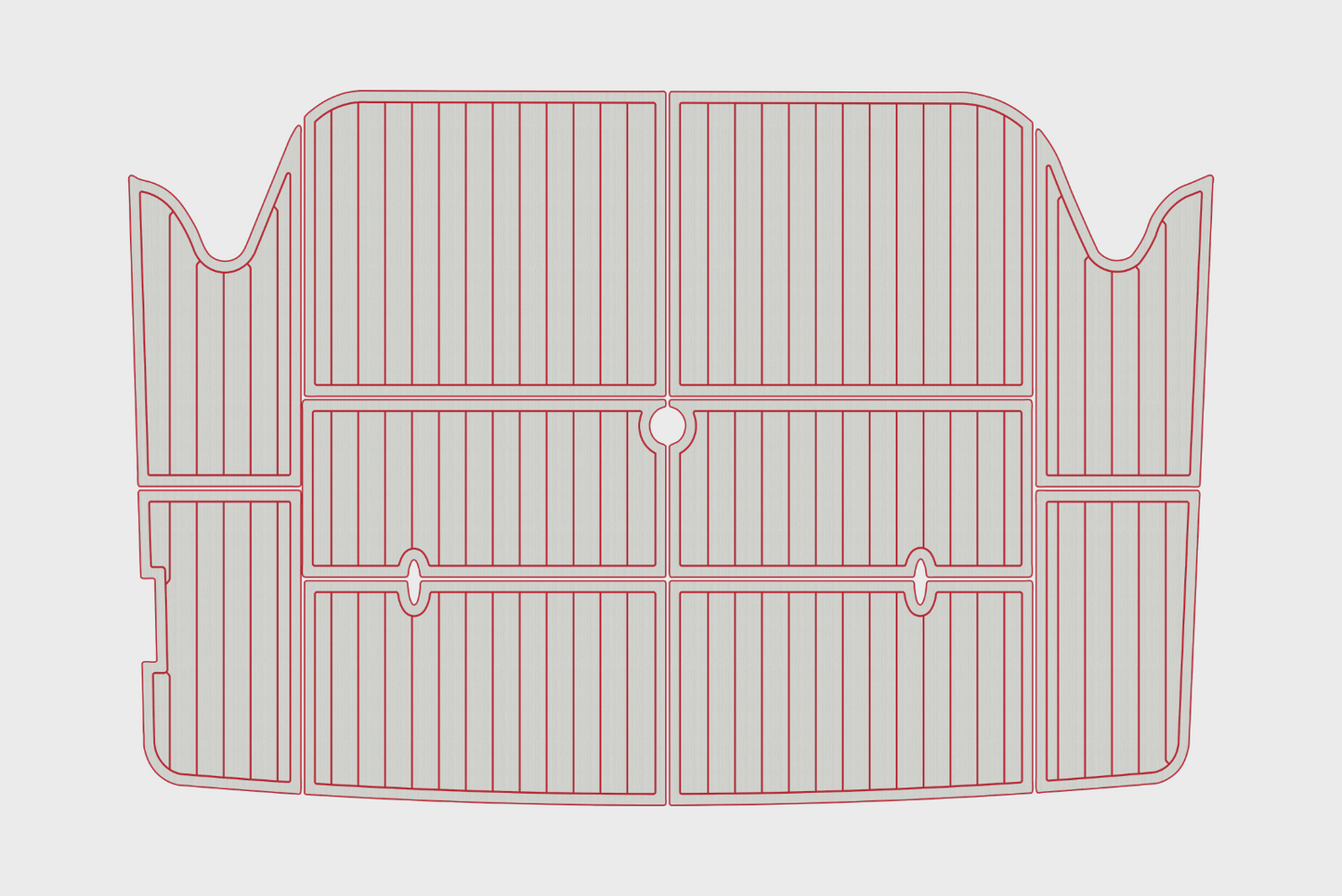 2001 Regal 2760 Swim platform 1/4"6mm EVA foam faux teak deck marine floor