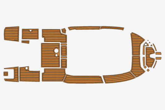 2018 Benetau Barracuda 6 Marine teak deck EVA Foam Boat flooring
