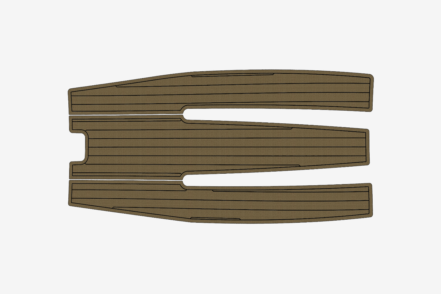1987 Boston Whaler 13 Anti-slip mat Custom EVA faux teak marine deck flooring