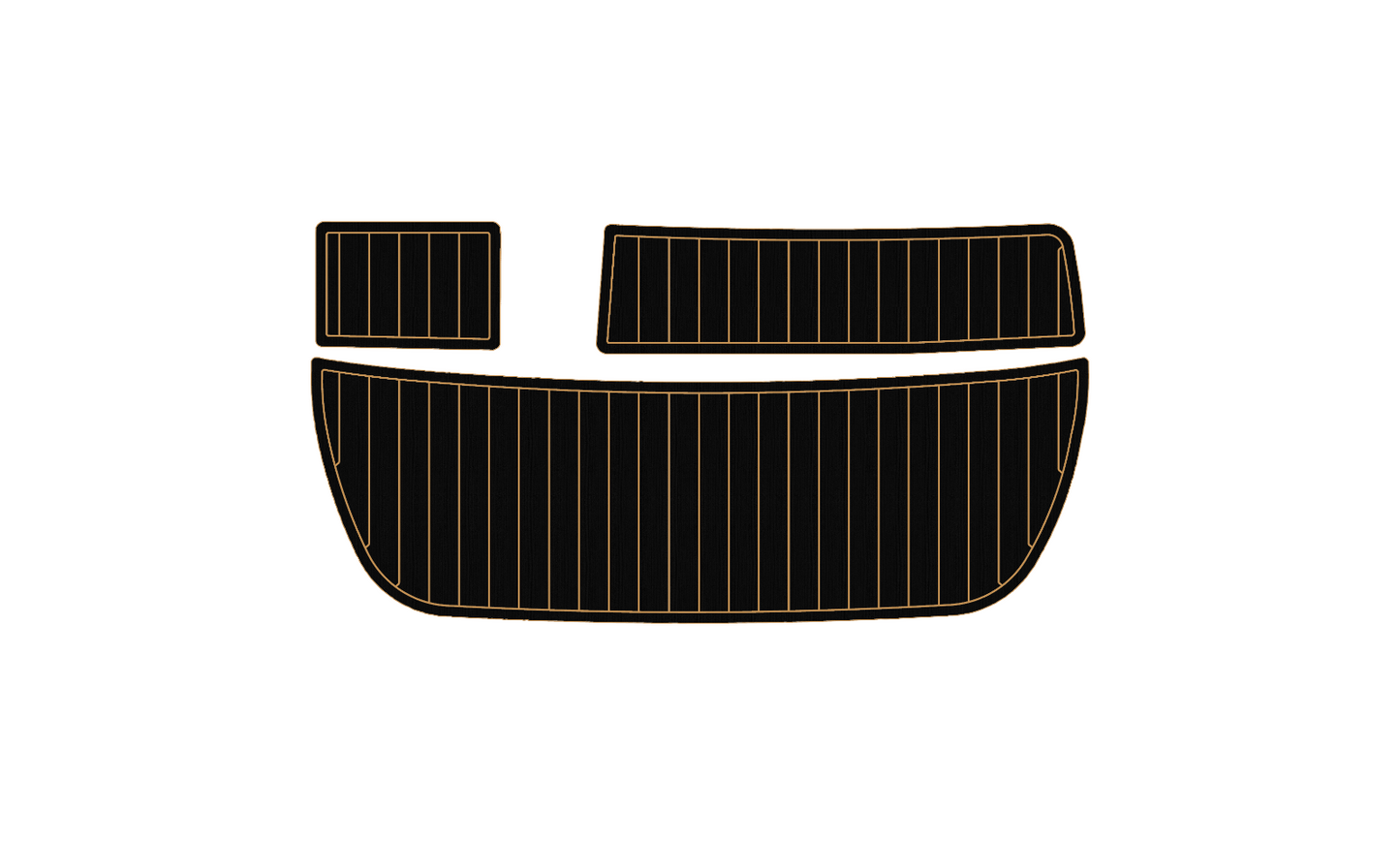 1994-2006 CROWNLINE 266 br Cockpit Swim platform 1/4"6mm EVA foam faux floor