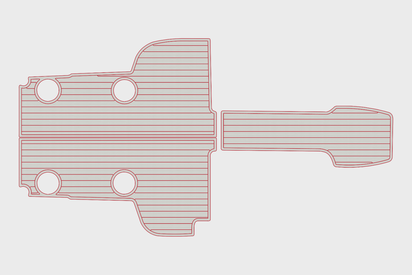 ProKat 25 Cockpit 1/4"6mm EVA Foam floor