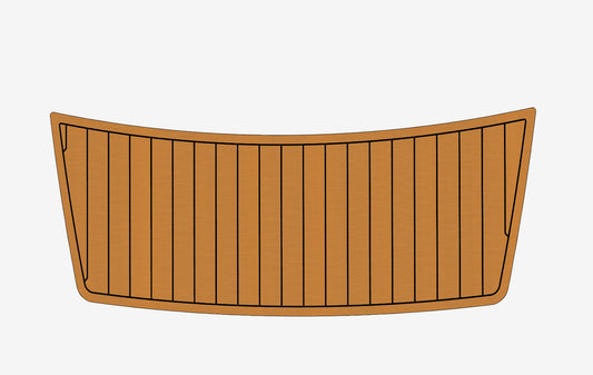 2008-2009 Malibu Corvette Swim platform 1/4" 6mm EVA faux faom teak mat floor