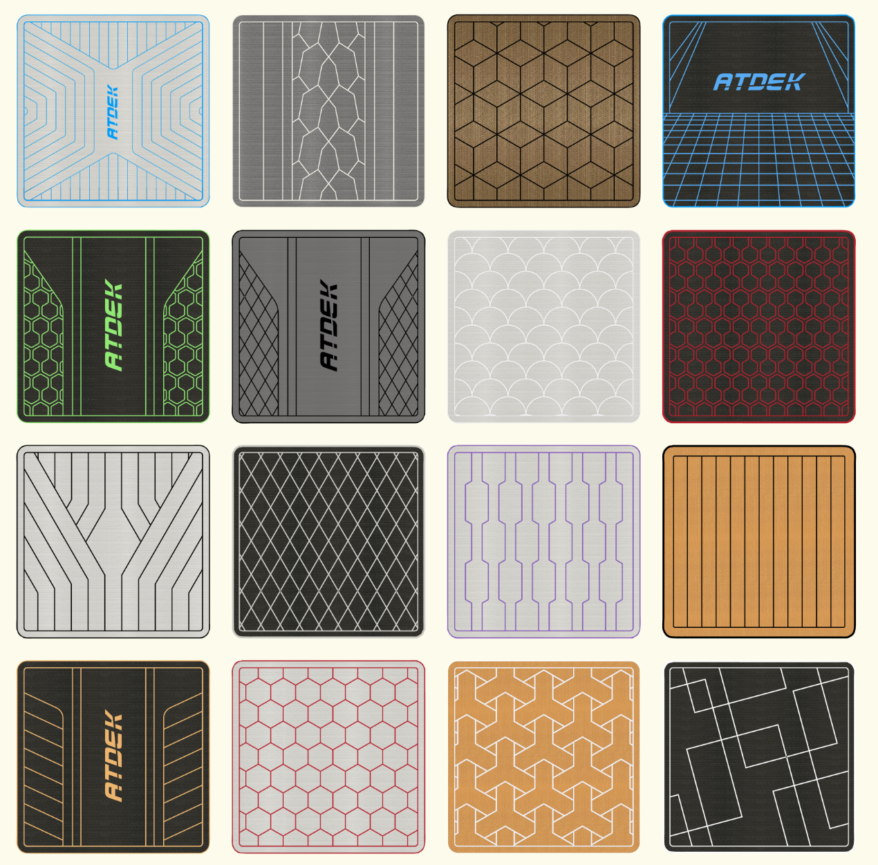 EVA floor custom LOGO 1/4" 6mm EVA mat Faux Floor